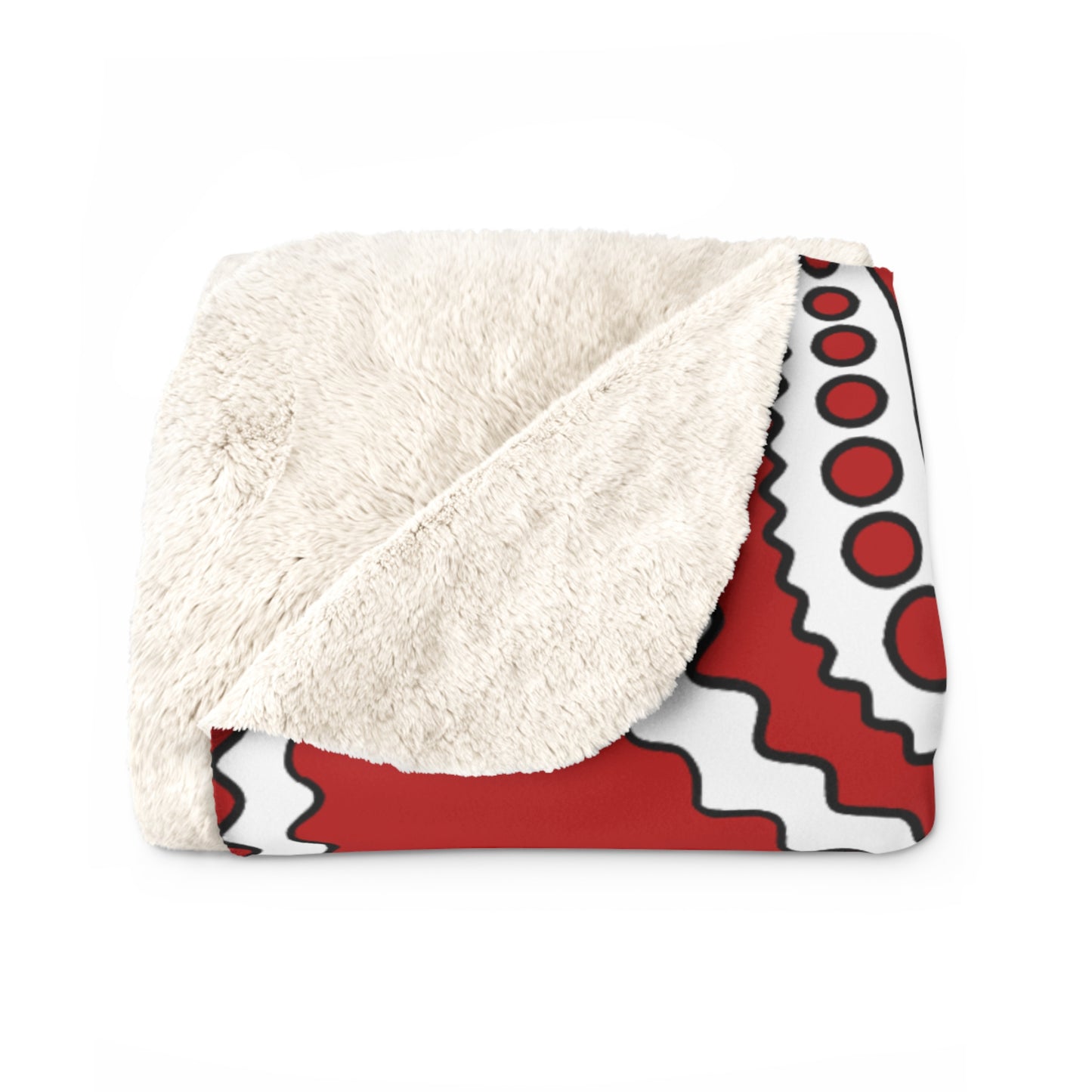 Isle Of Man Retro Paisley Blanket Throw