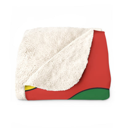 Bolivia Retro Polka Dots Blanket Throw