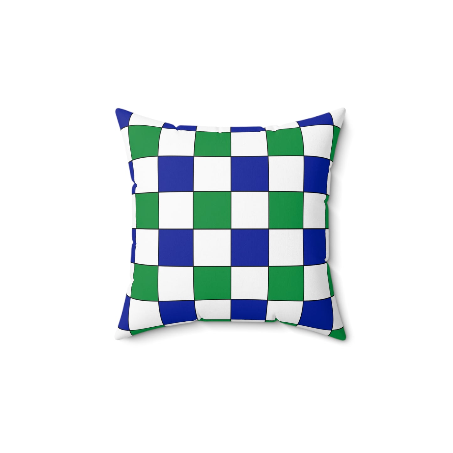 Lesotho Retro Check Cushion Pillow