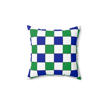 Lesotho Retro Check Cushion Pillow