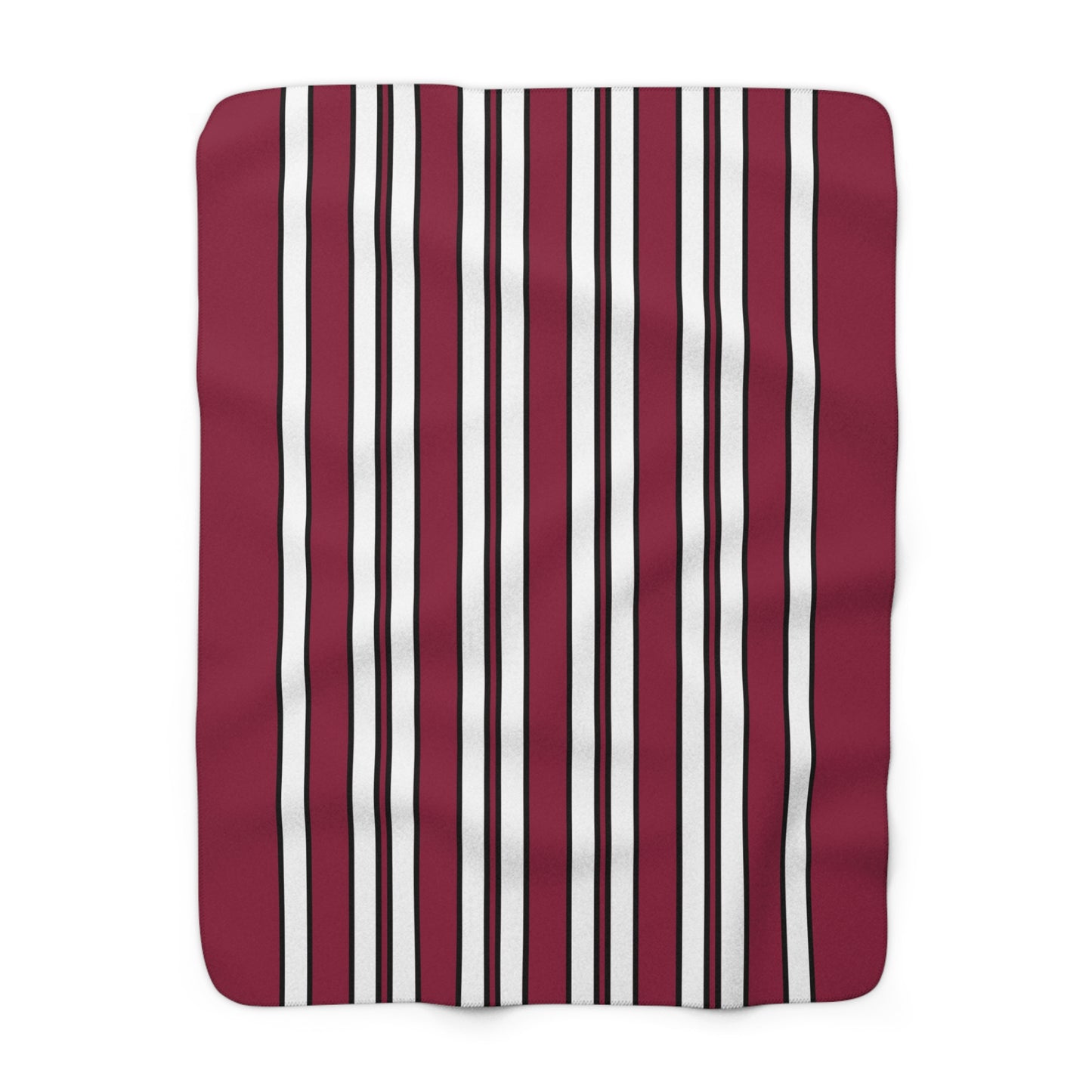 Qatar Retro Stripes Blanket Throw