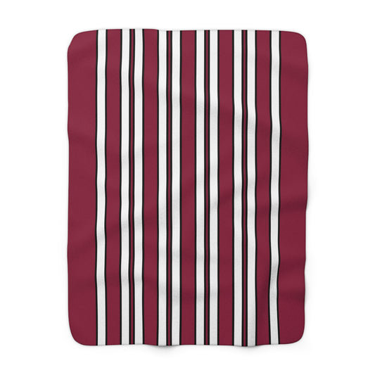 Qatar Retro Stripes Blanket Throw