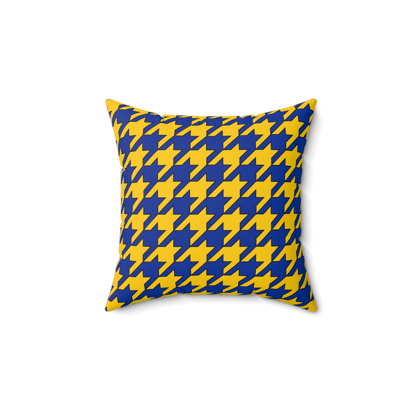 European Union Retro Houndstooth Cushion Pillow