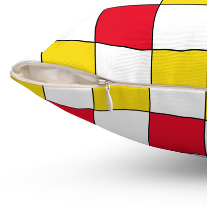 Guernsey Retro Check Cushion Pillow