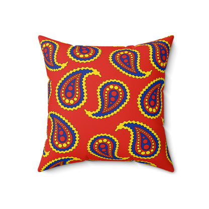 Romania Retro Paisley Cushion Pillow