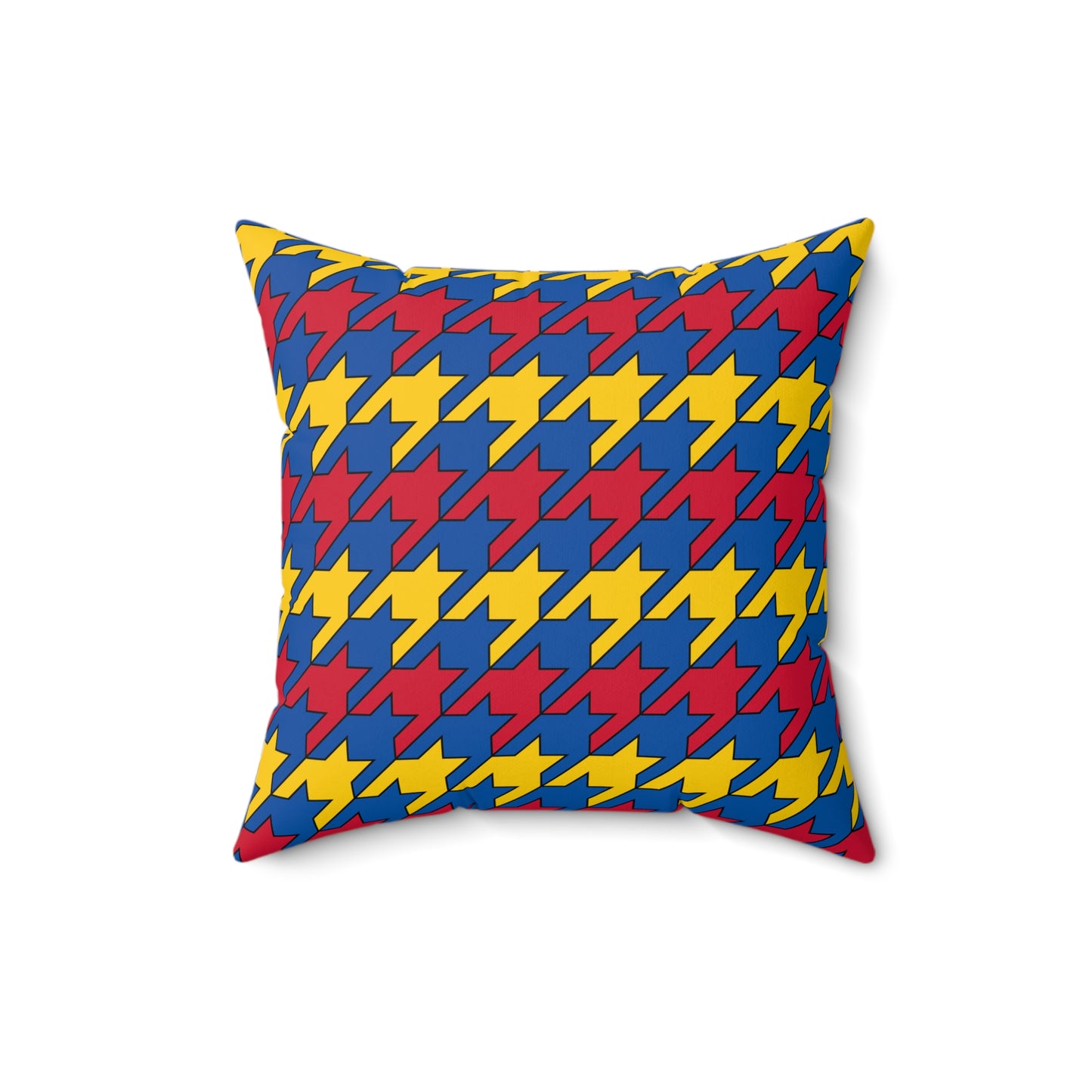 Aland Islands Retro Houndstooth Cushion Pillow