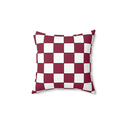 Qatar Retro Check Cushion Pillow