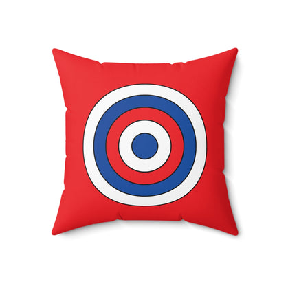 Slovakia Retro Target Cushion Pillow