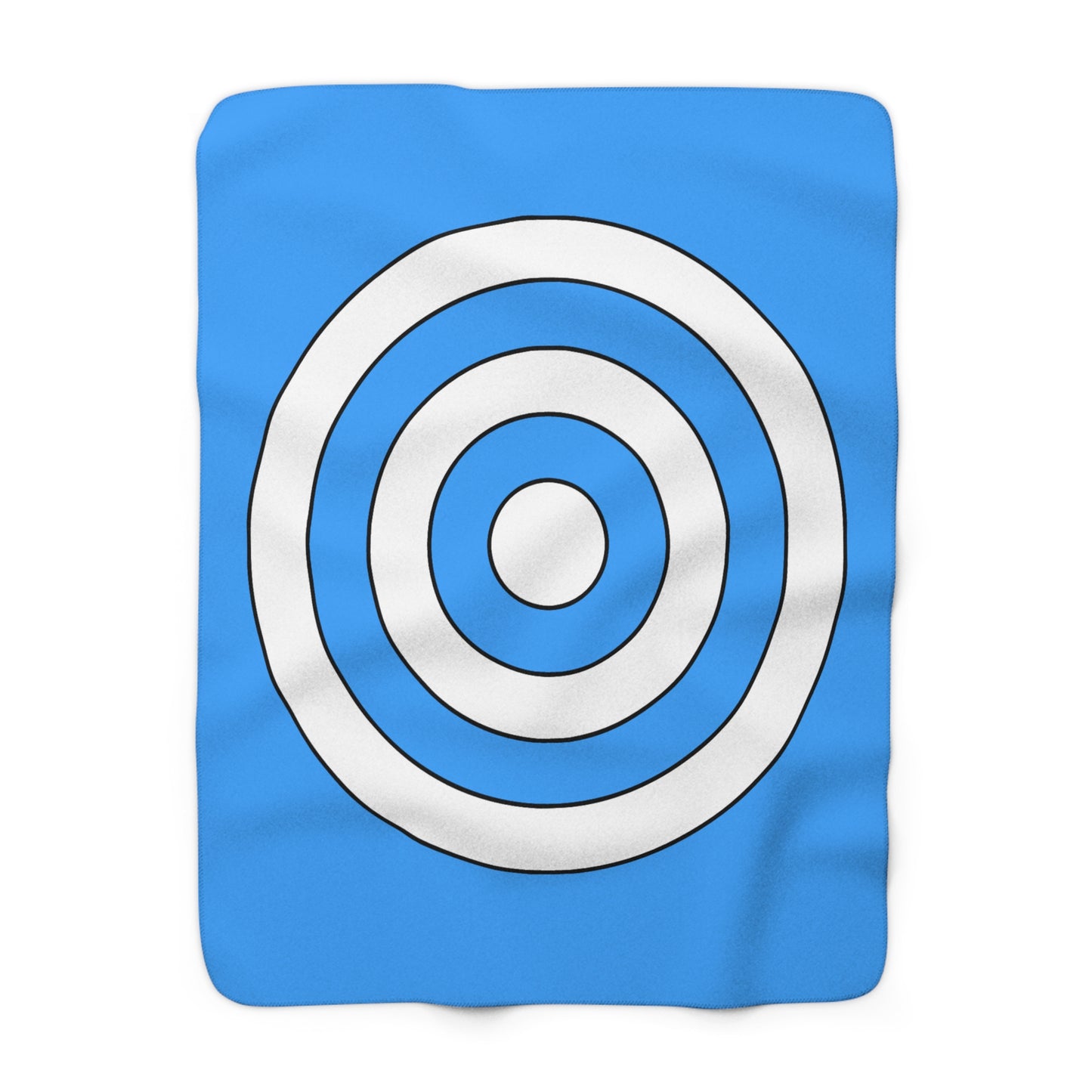 Somalia Retro Target Blanket Throw