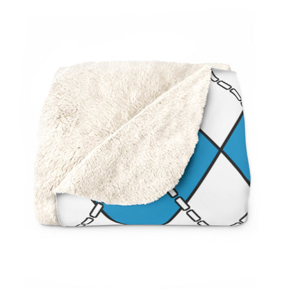 Galicia Retro Argyle Blanket Throw