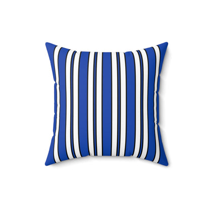 El Salvador Retro Stripes Cushion Pillow