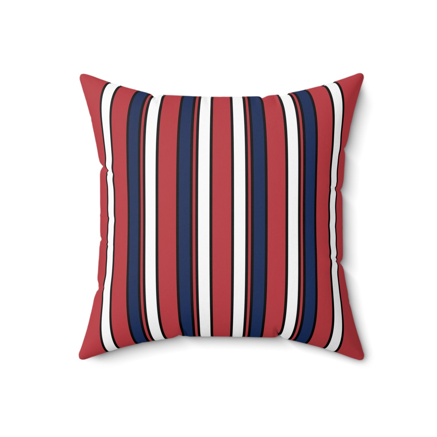 United States Minor Outlying Islands Retro Stripes Cushion Pillow