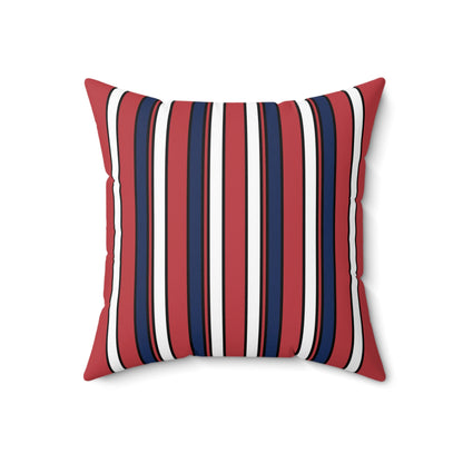 United States of America (USA) Retro Stripes Cushion Pillow