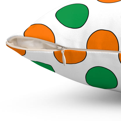 Ireland Retro Polka Dots Cushion Pillow