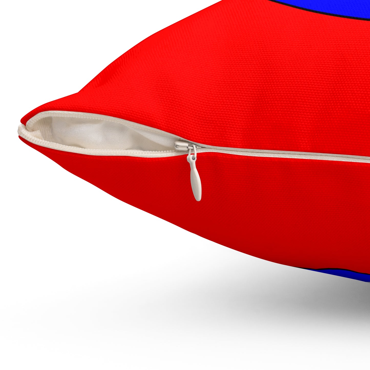Red, Blue Retro Target Cushion Pillow