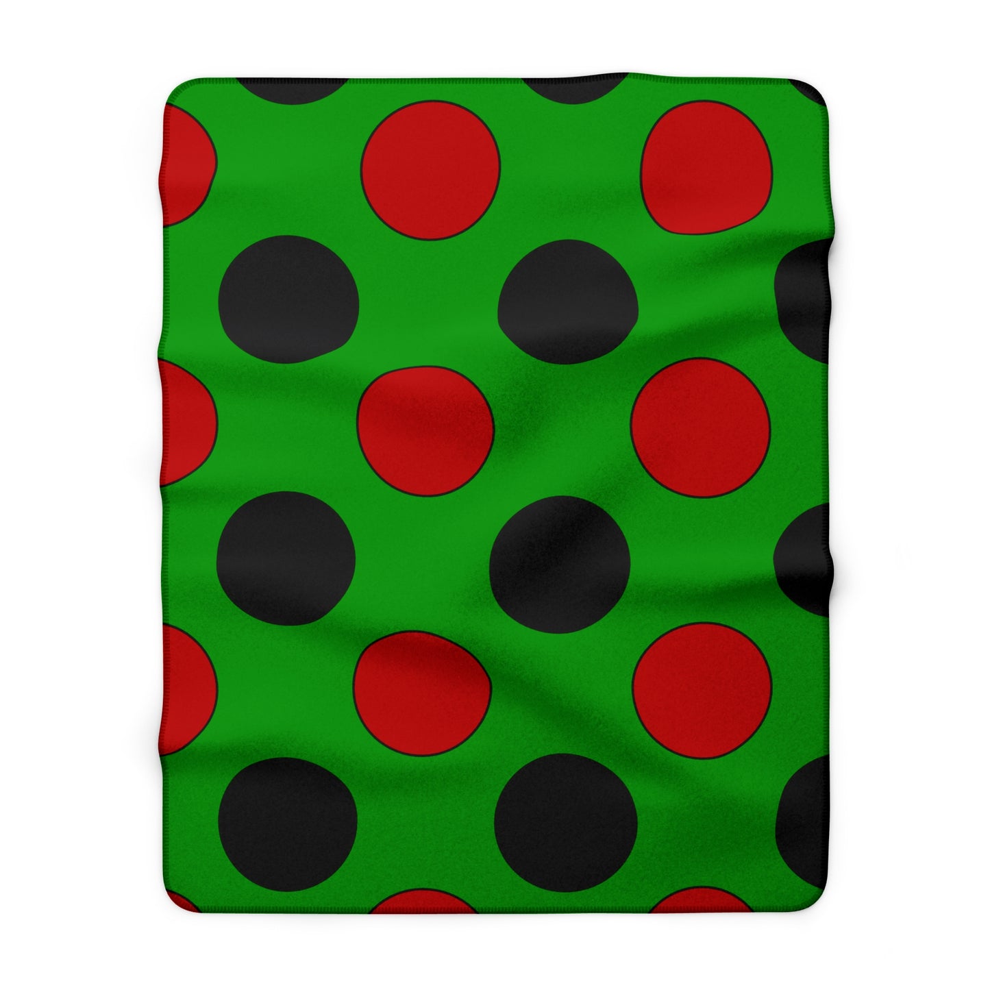 Afghanistan Retro Polka Dots Blanket Throw
