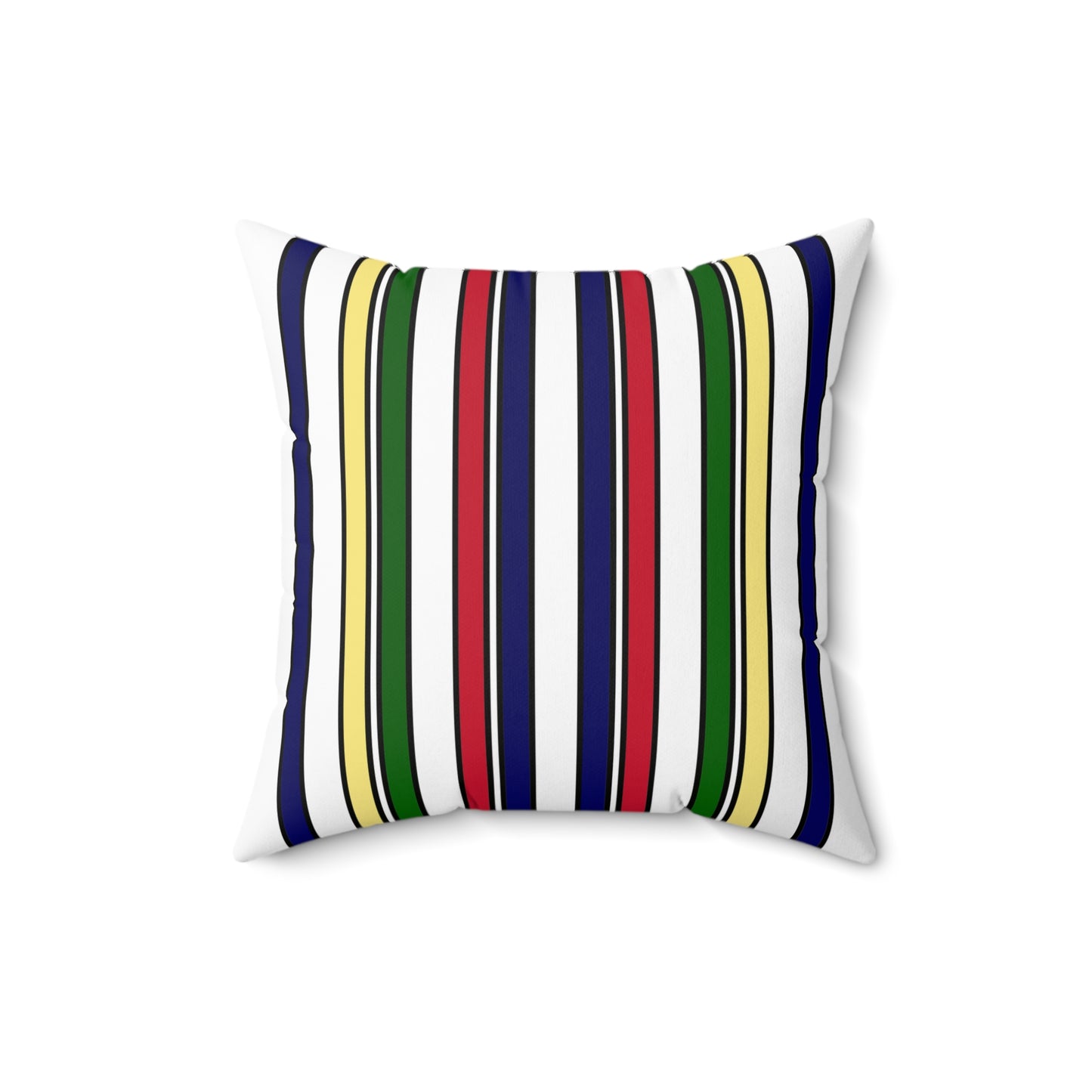 Diego Garcia Retro Stripes Cushion Pillow