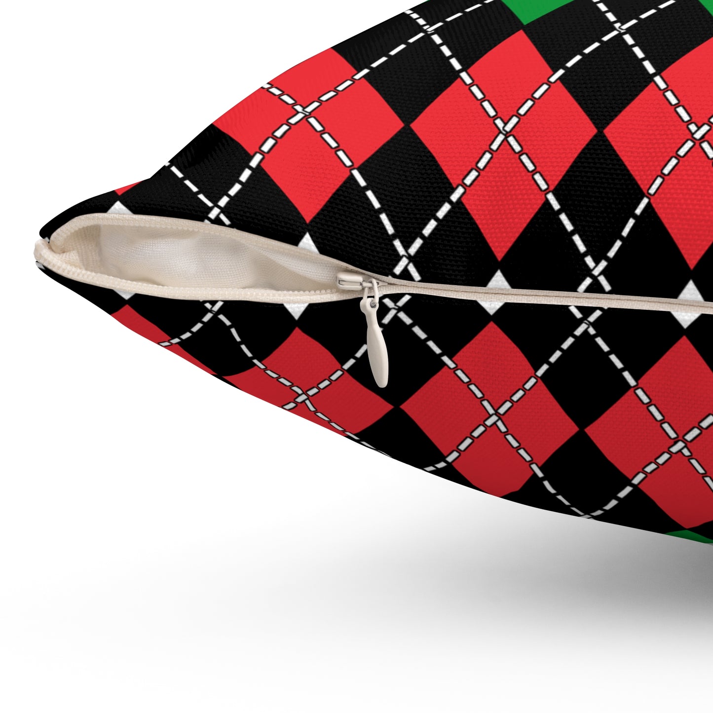 Palestine Retro Argyle Cushion Pillow