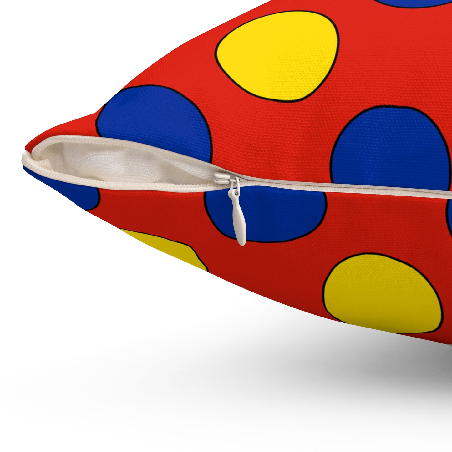 Romania Retro Polka Dots Cushion Pillow