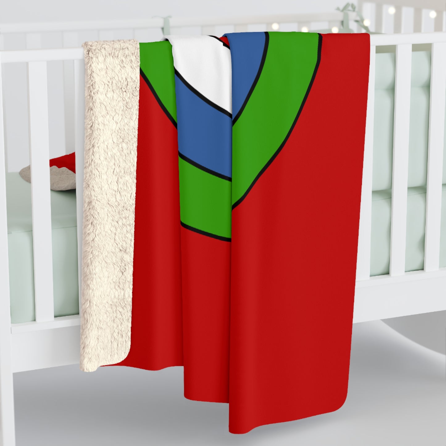 Namibia Retro Target Blanket Throw