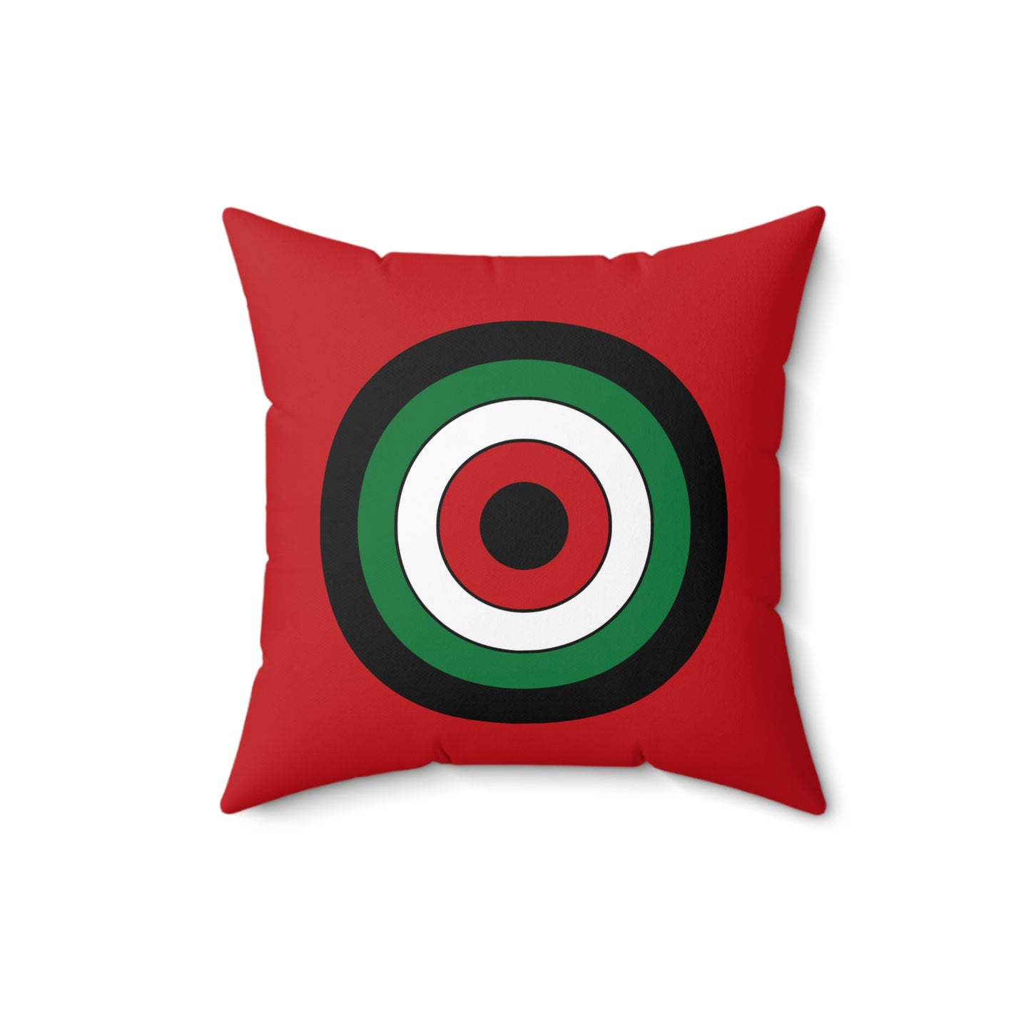 Western Sahara Retro Target Cushion Pillow
