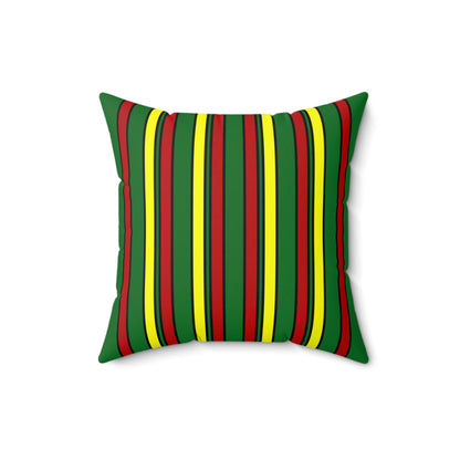 Senegal Retro Stripes Cushion Pillow
