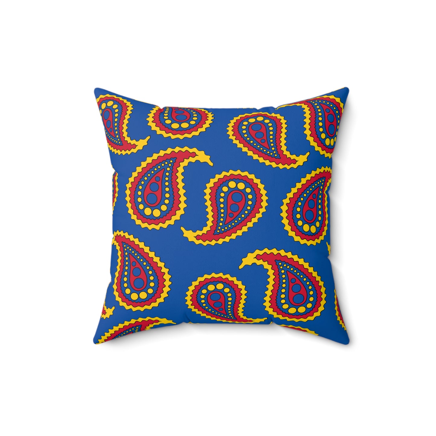 Aland Islands Retro Paisley Cushion Pillow