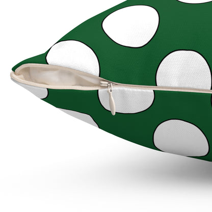 Saudi Arabia Retro Polka Dots Cushion Pillow