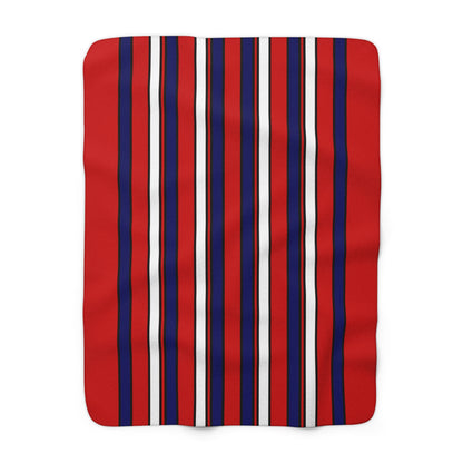 Nepal Retro Stripes Blanket Throw