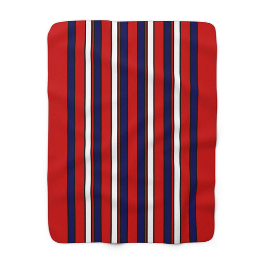 Nepal Retro Stripes Blanket Throw