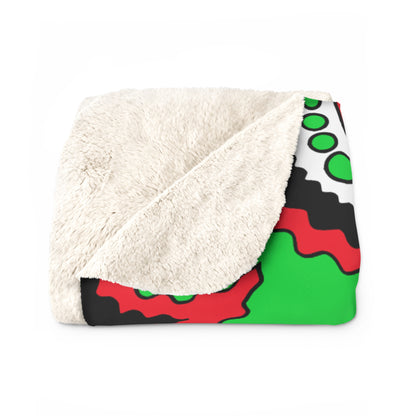Kuwait Retro Paisley Blanket Throw