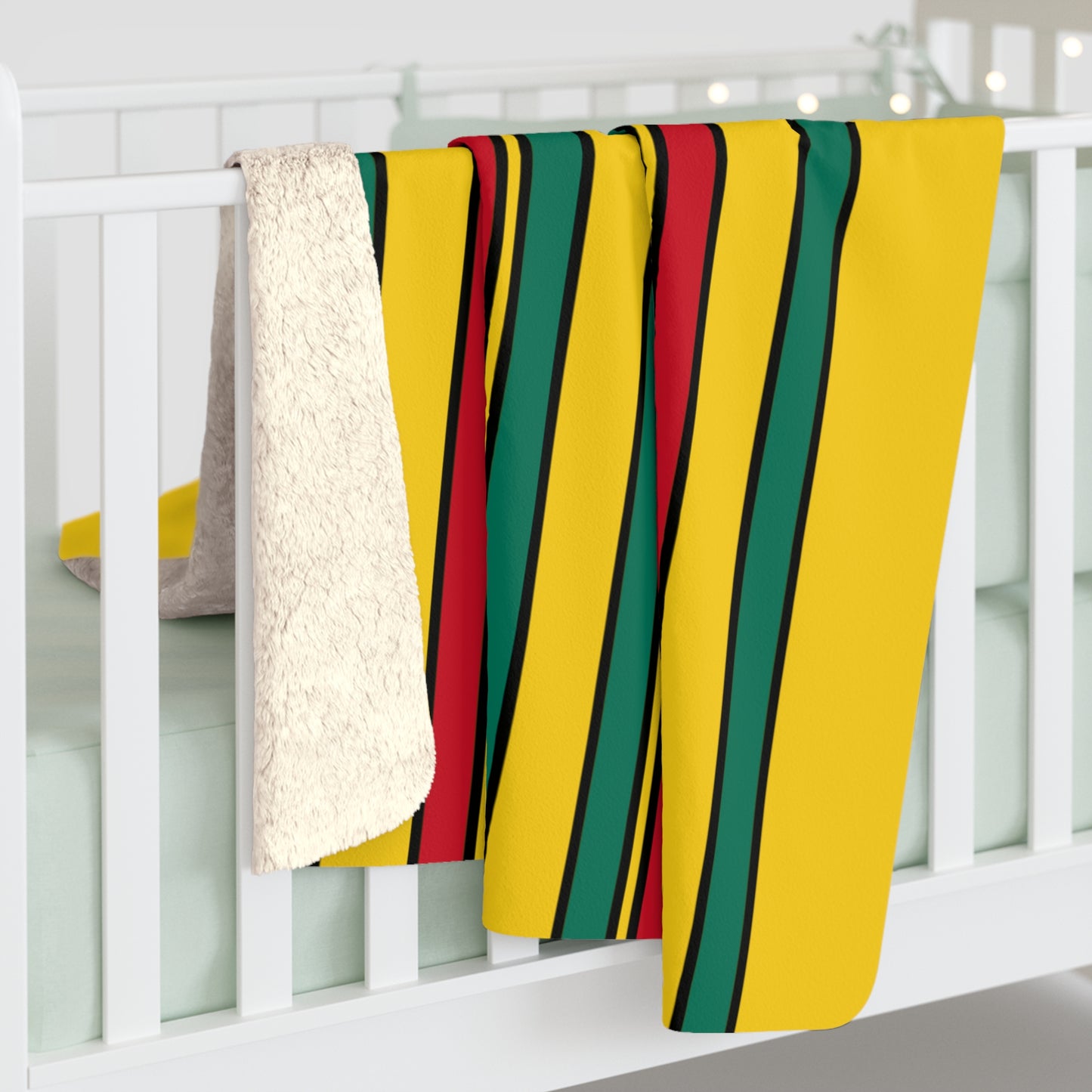 Cameroon Retro Stripes Blanket Throw