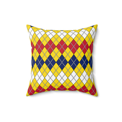 Niue Retro Argyle Cushion Pillow