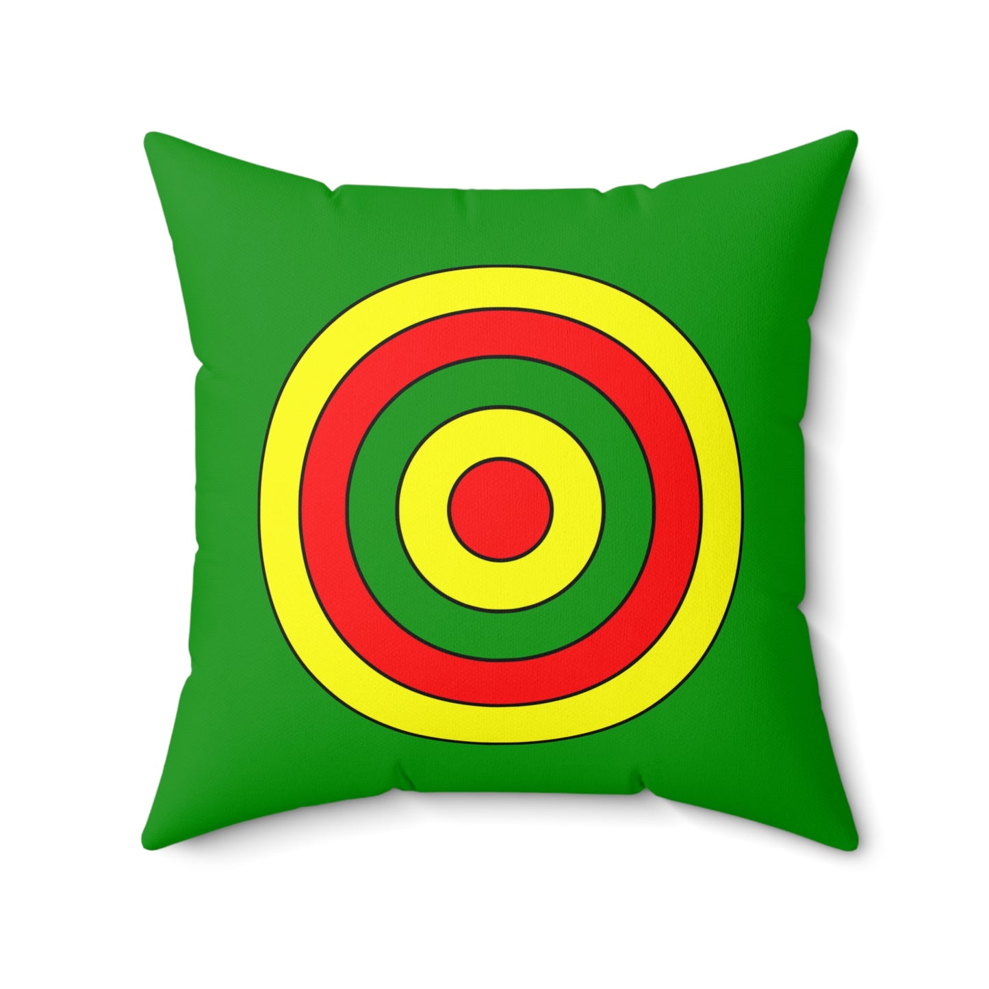 Guinea Retro Target Cushion Pillow