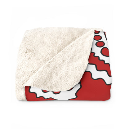 Tonga Retro Paisley Blanket Throw
