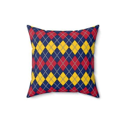 Chad Retro Argyle Cushion Pillow