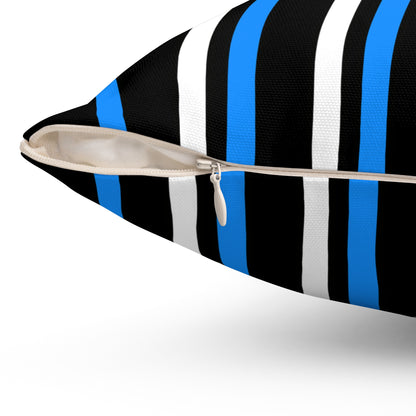 Estonia Retro Stripes Cushion Pillow