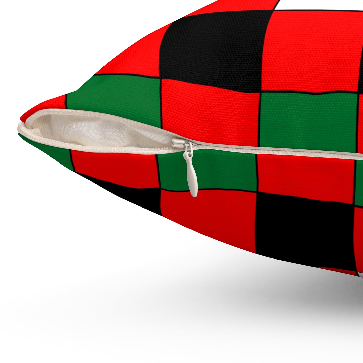United Arab Emirates Retro Check Cushion Pillow