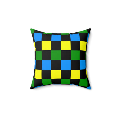 Tanzania Retro Check Cushion Pillow