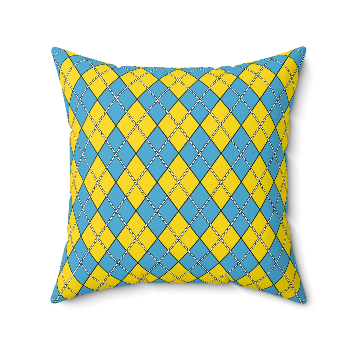 Palau Retro Argyle Cushion Pillow