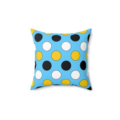 Saint Lucia Retro Polka Dots Cushion Pillow