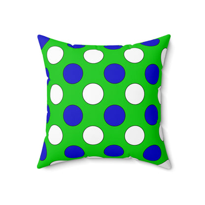 Sierra Leone Retro Polka Dots Cushion Pillow