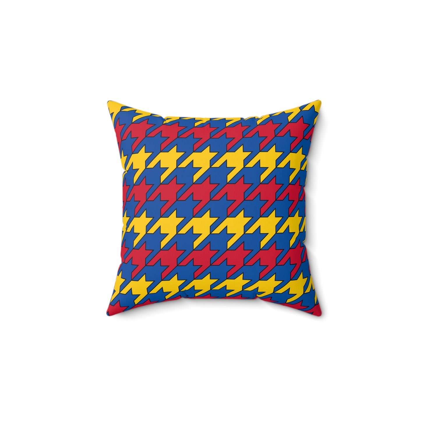 Aland Islands Retro Houndstooth Cushion Pillow