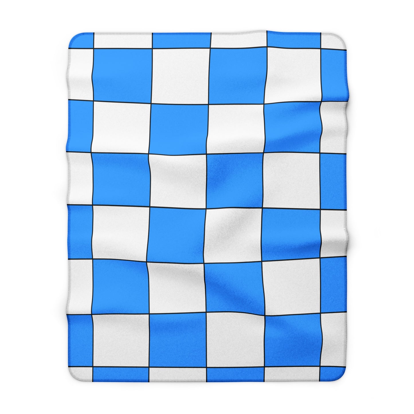Somalia Retro Check Blanket Throw