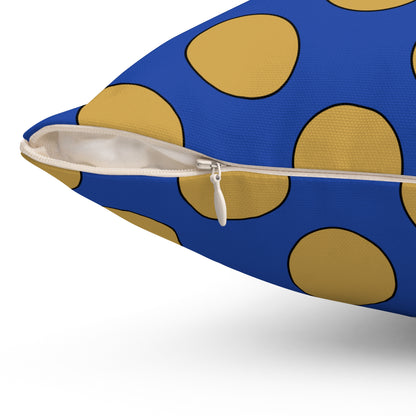 Kosovo Retro Polka Dots Cushion Pillow