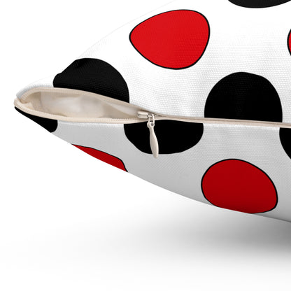 Gibraltar Retro Polka Dots Cushion Pillow