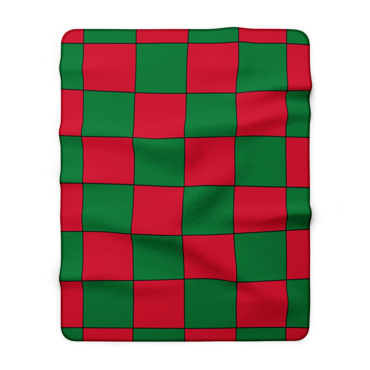 Maldives Retro Check Blanket Throw