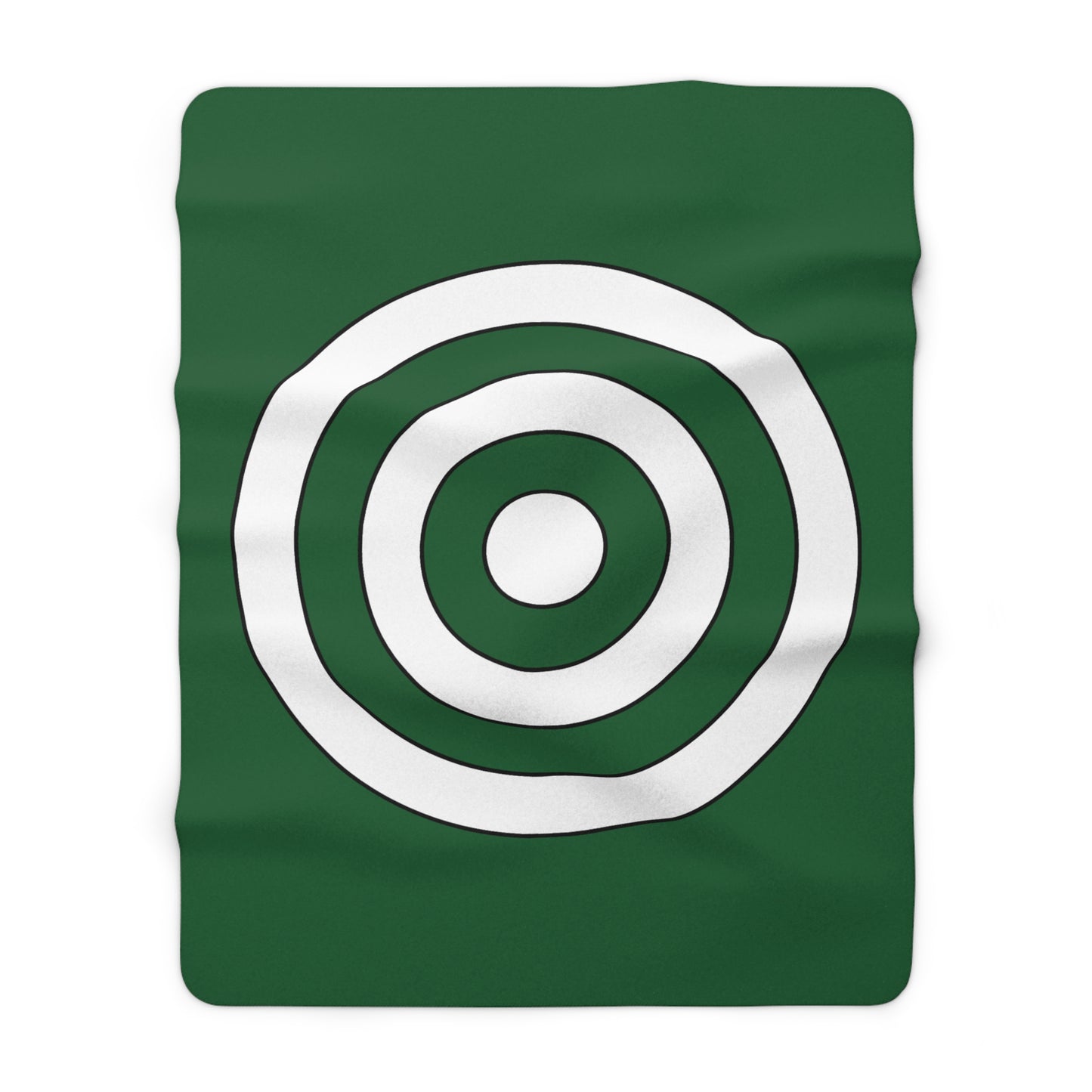 Saudi Arabia Retro Target Blanket Throw