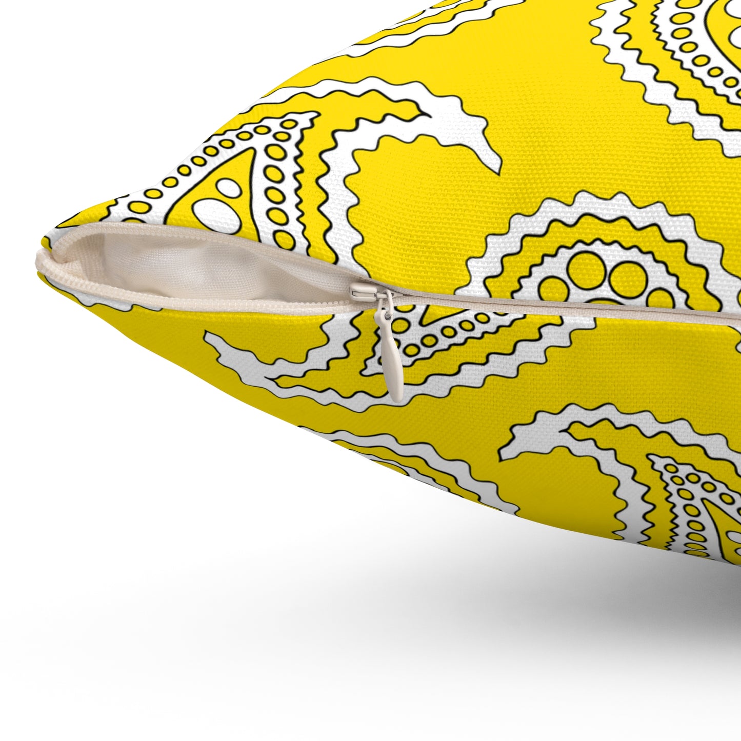 Vatican City Retro Paisley Cushion Pillow