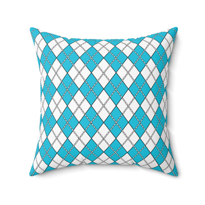Honduras Retro Argyle Cushion Pillow